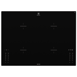 70cm 4 zone induction cooktop with maxisense zone flexibility